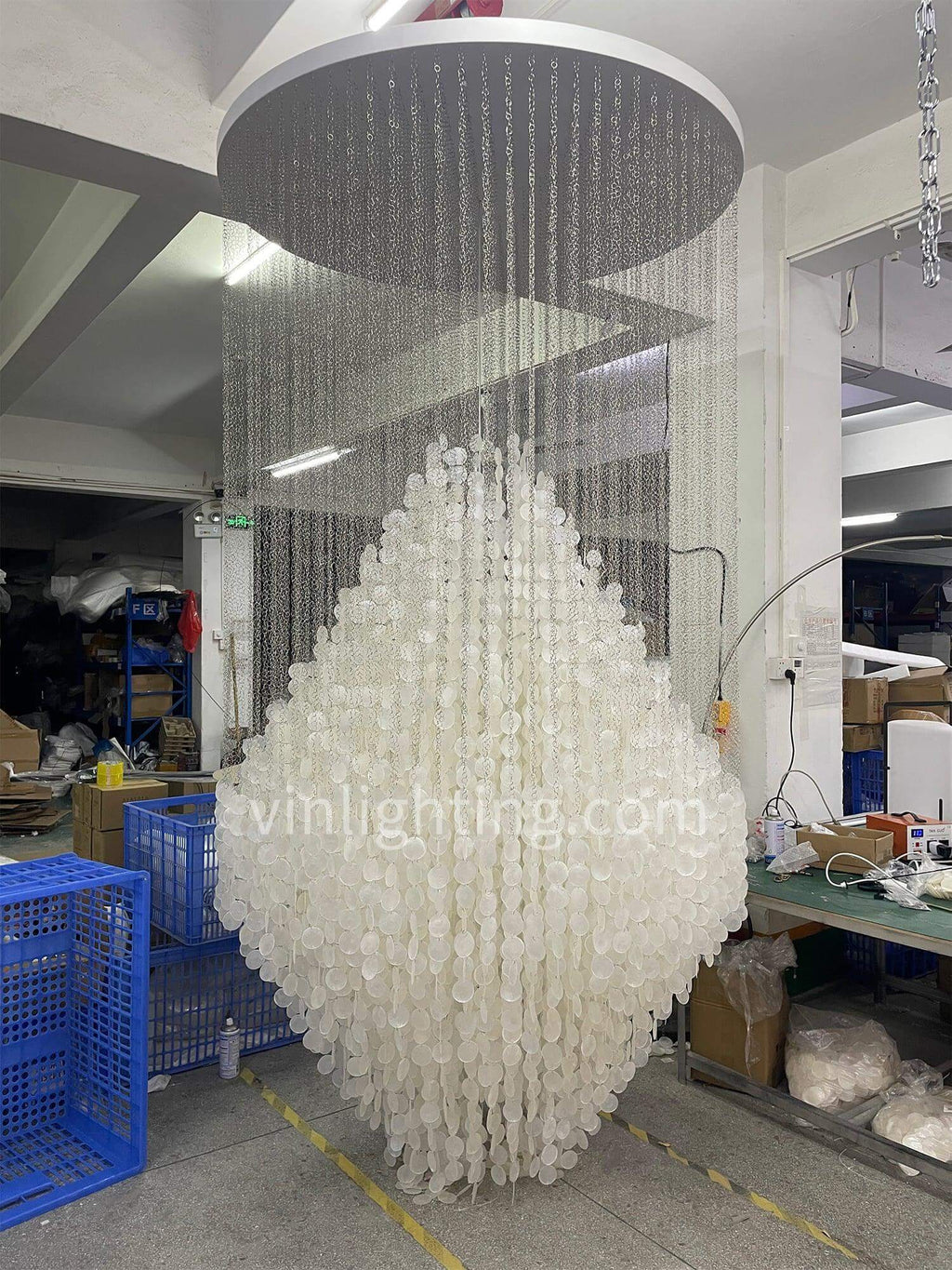 Sea-shell FUN Chandelier