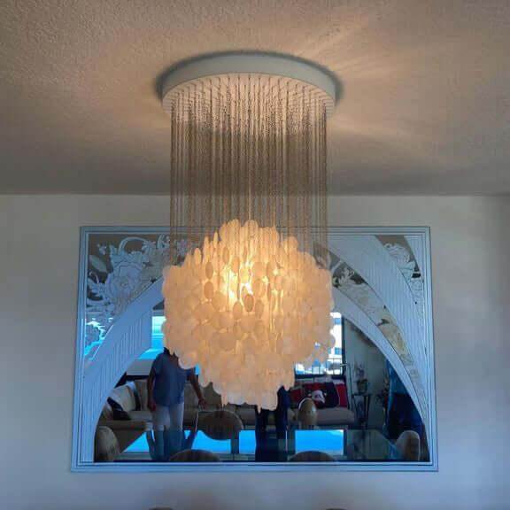 Sea-shell FUN Chandelier