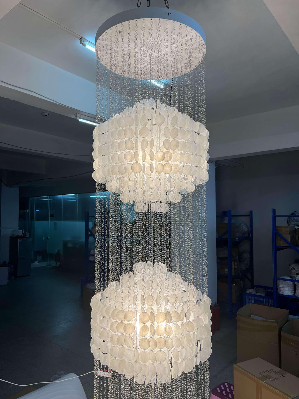Sea-shell FUN Chandelier
