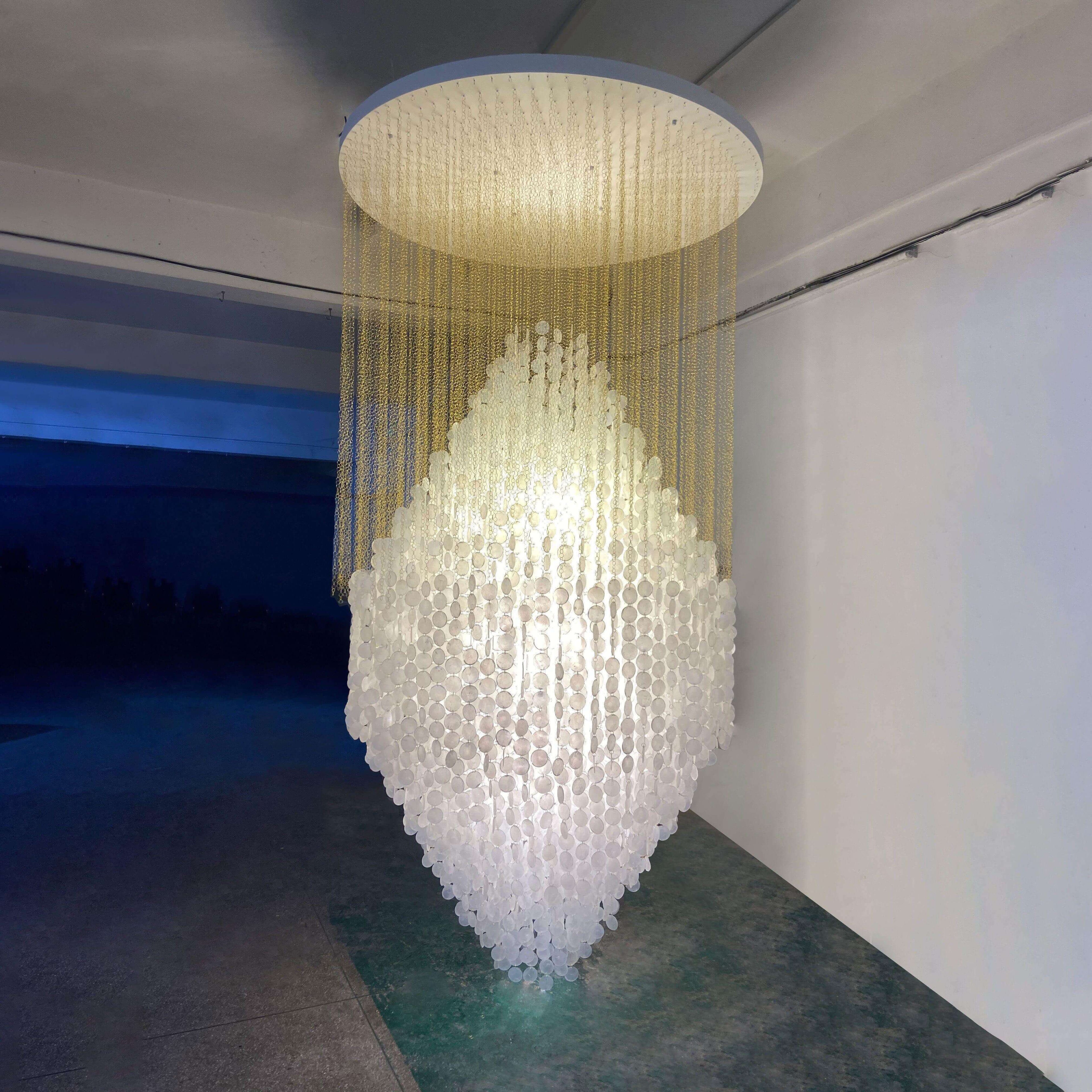 Sea-shell FUN Large Chandelier