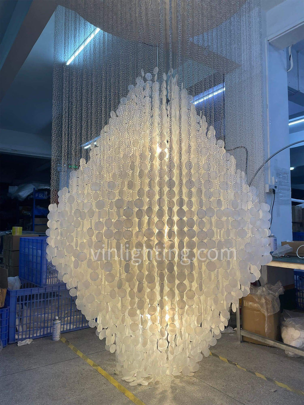 Sea-shell FUN Large Chandelier