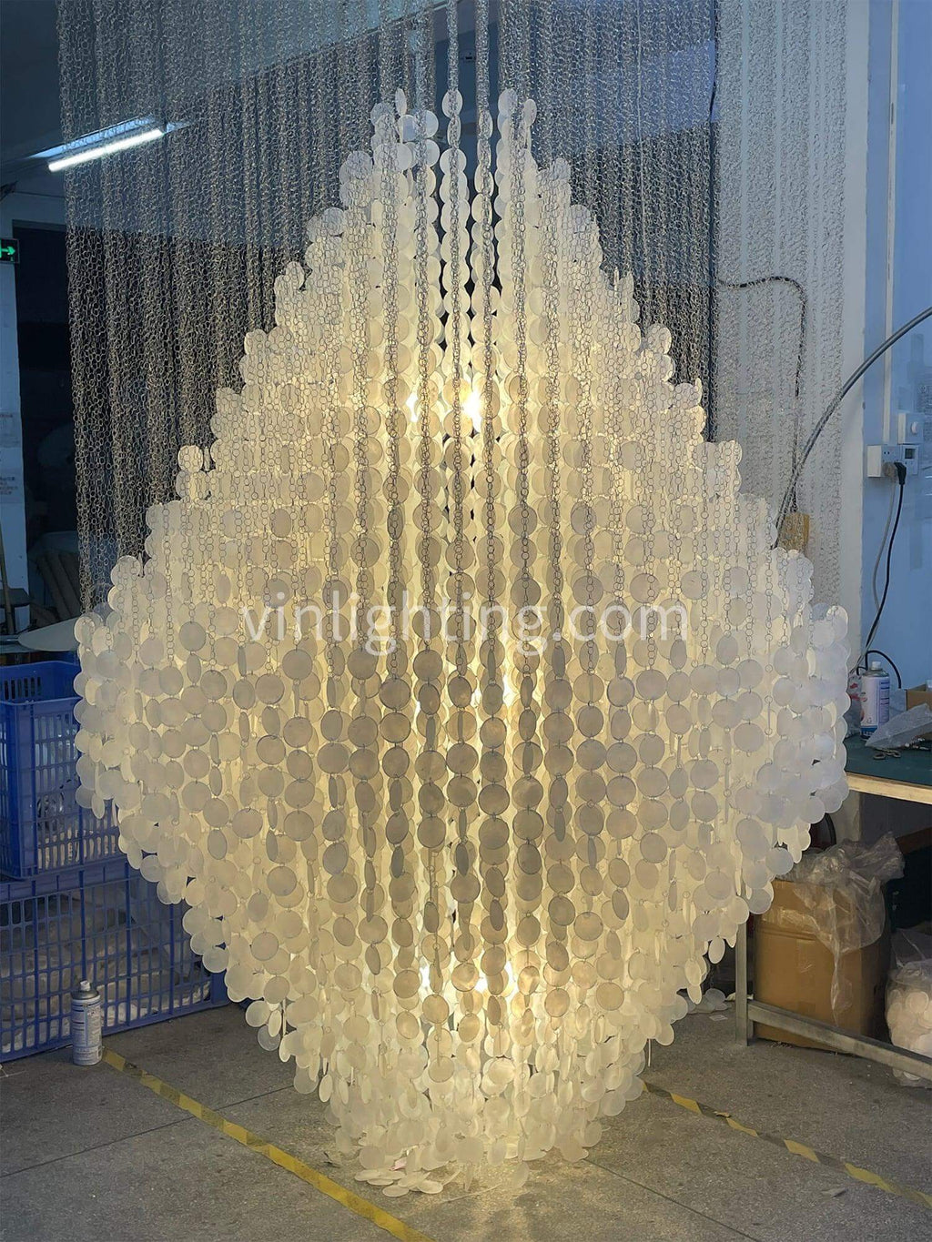 Sea-shell FUN Large Chandelier