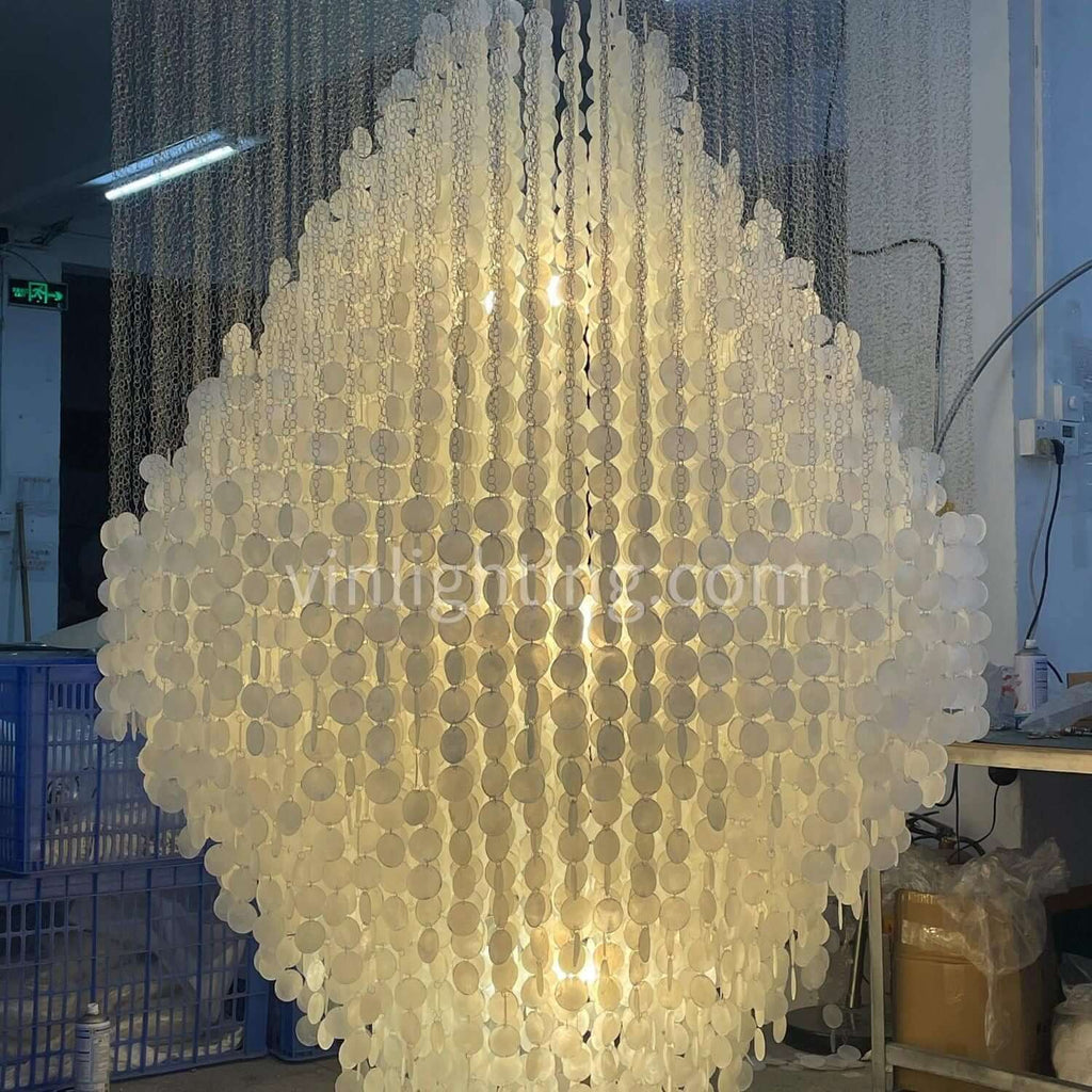 Sea-shell FUN Large Chandelier