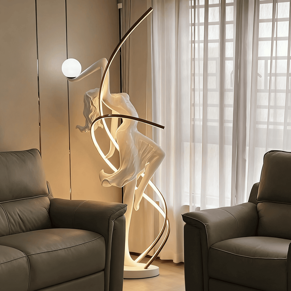 Seralya Sculpture Floor Lamp