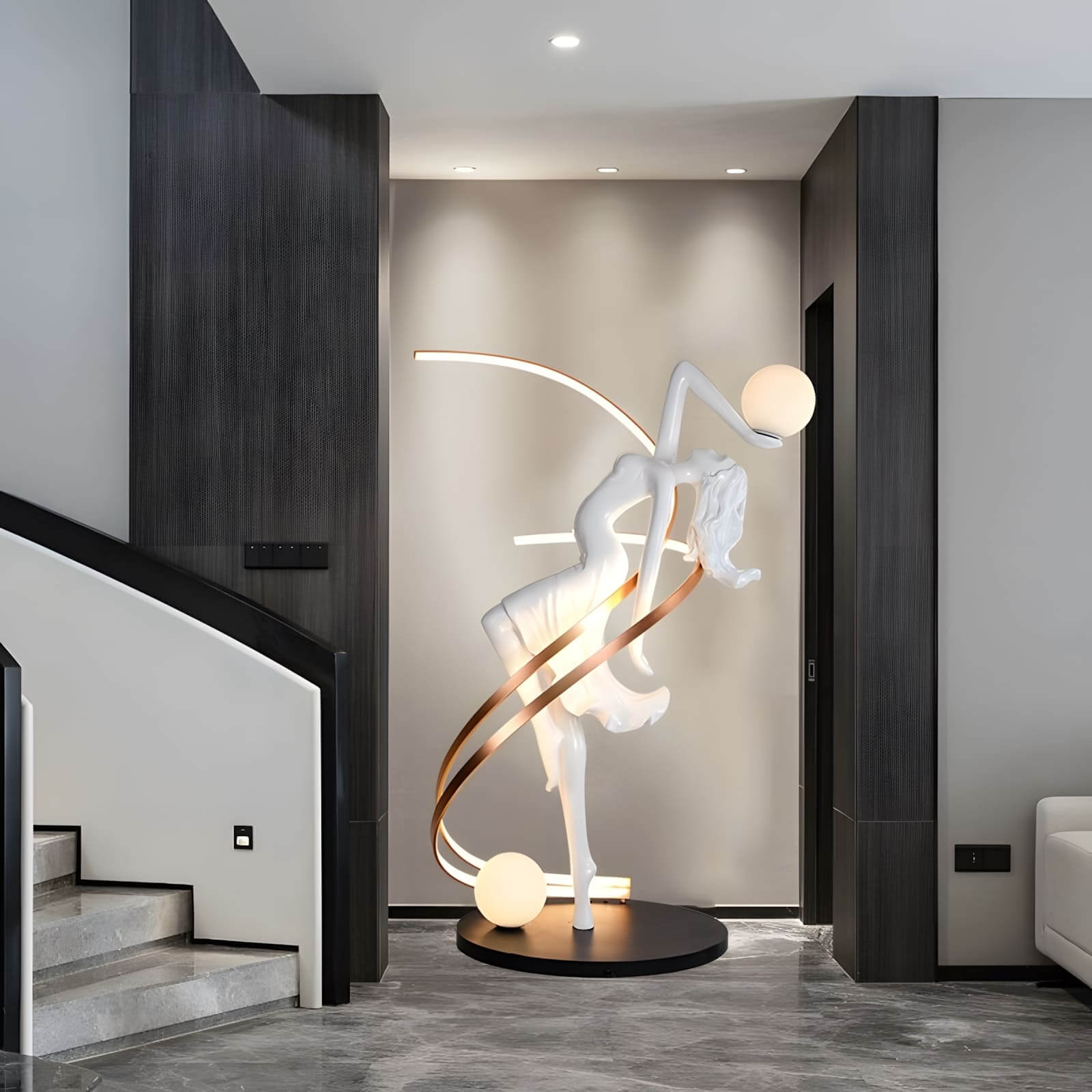 Seralya Sculpture Floor Lamp