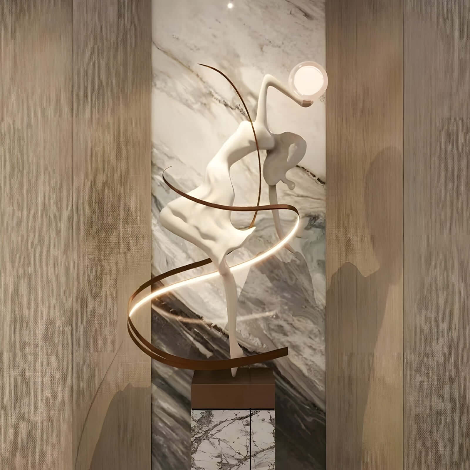 Seralya Sculpture Floor Lamp