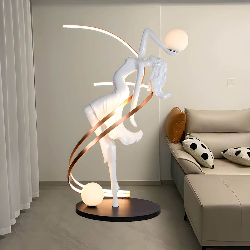 Seralya Sculpture Floor Lamp