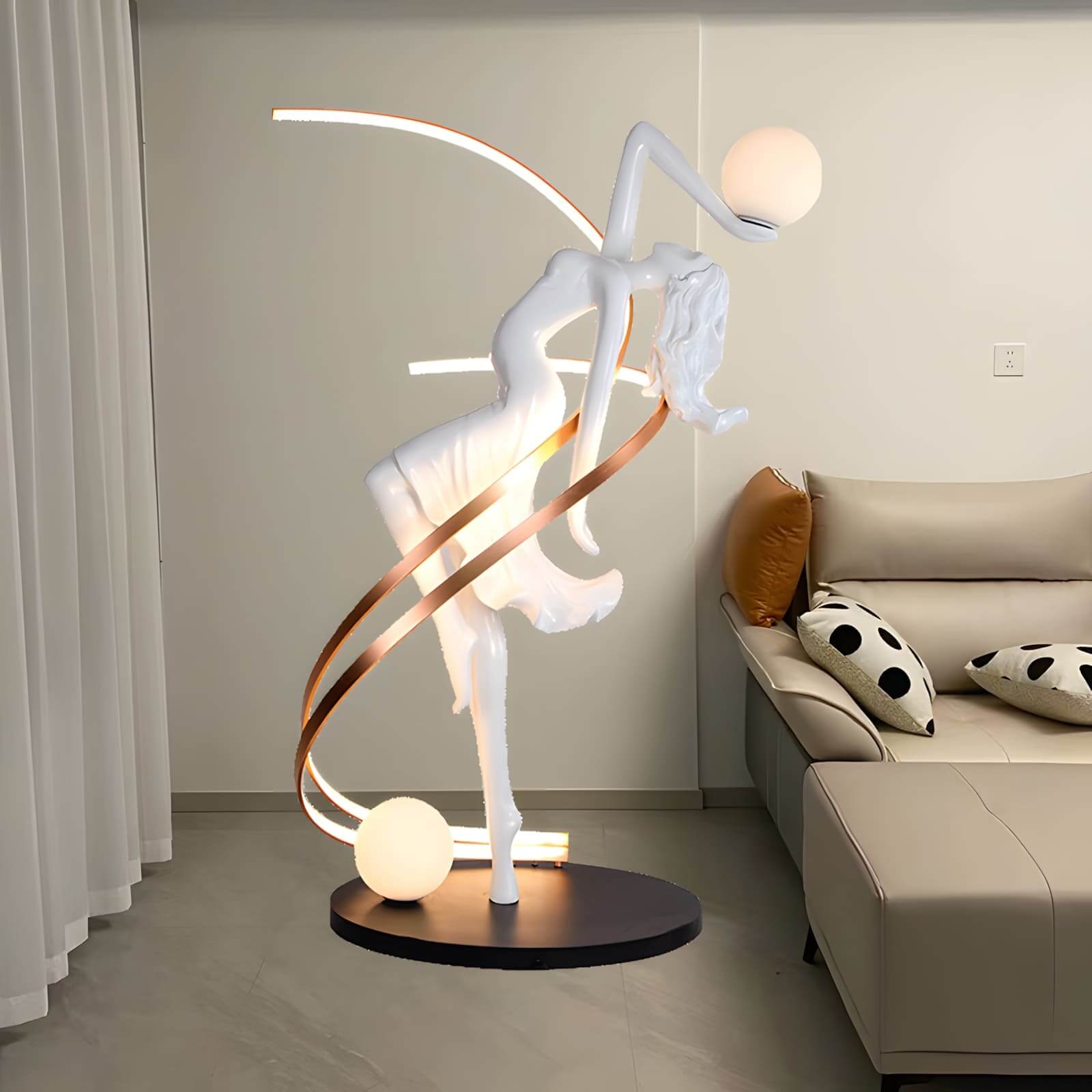 Seralya Sculpture Floor Lamp