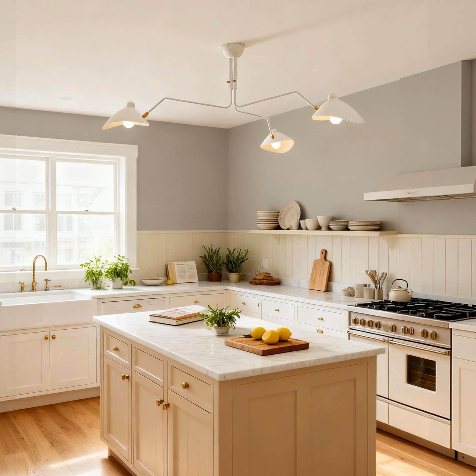 Serge Mouille Ceiling Light