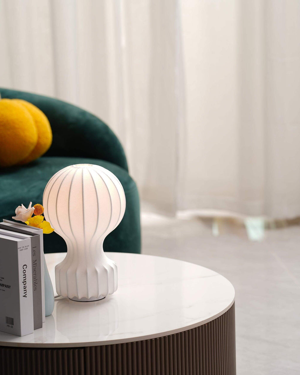 Silk Balloon Table Lamp