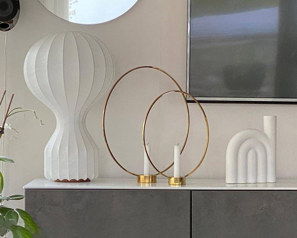 Silk Balloon Table Lamp