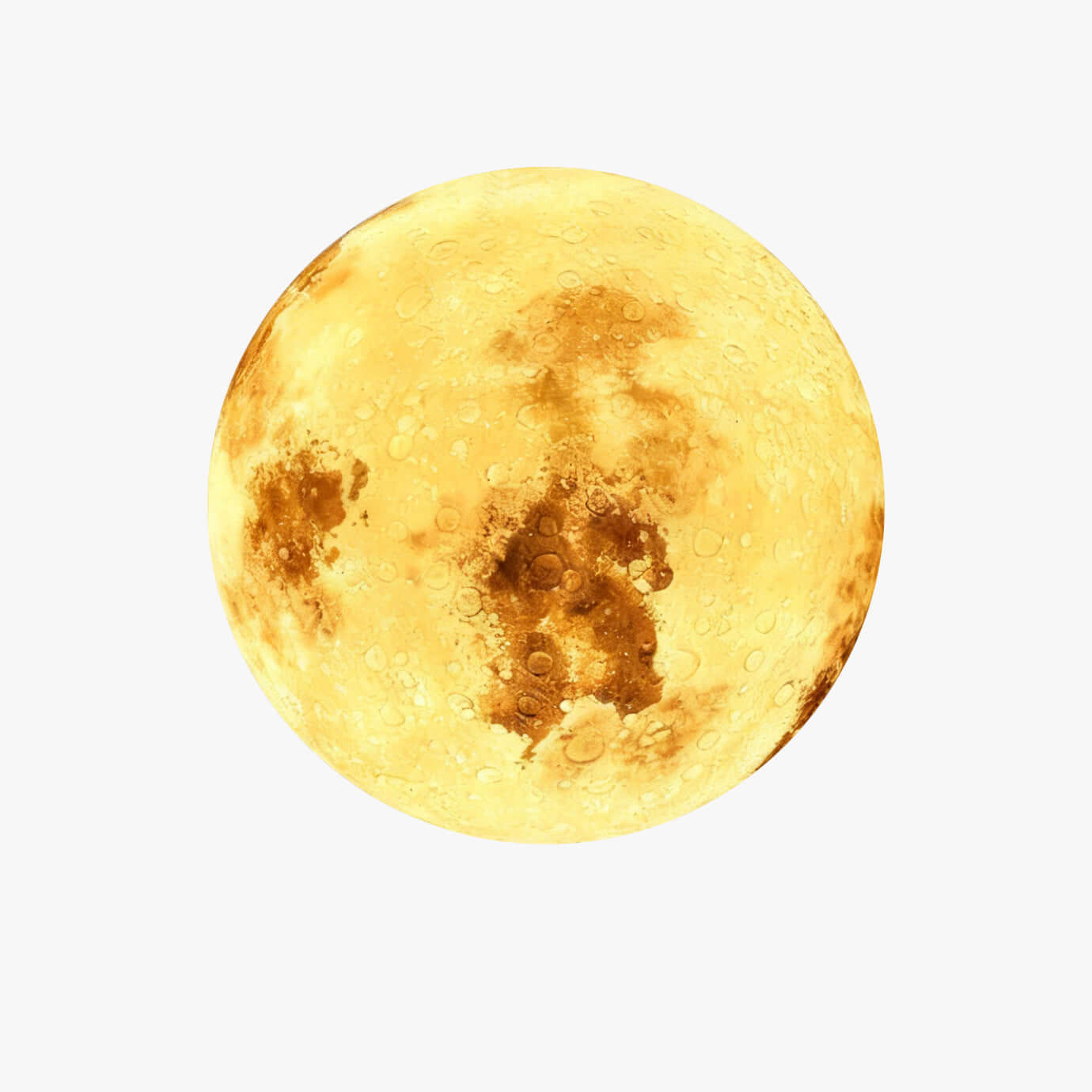 Simulated Moon Floor Lamp