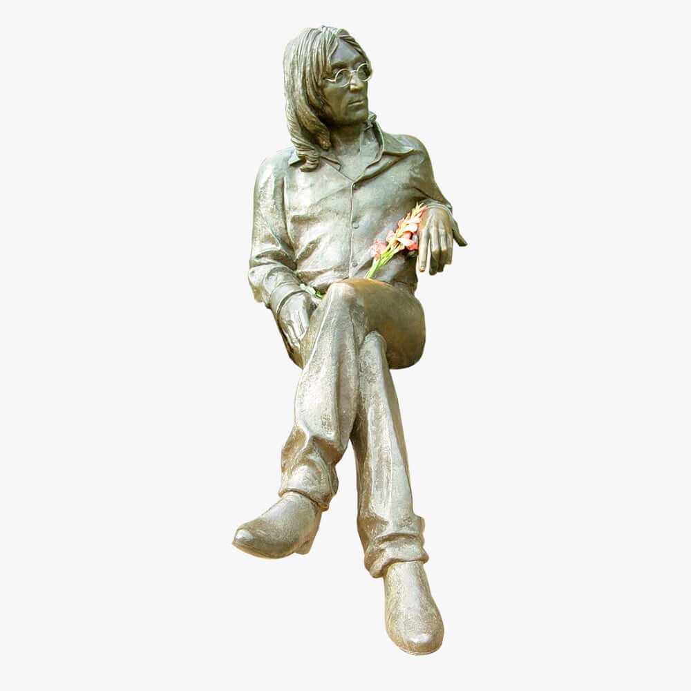 Sitting Man Sculpture