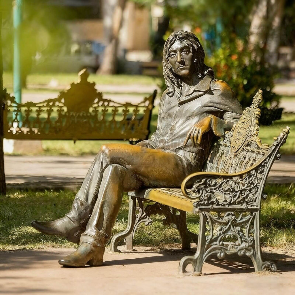 Sitting Man Sculpture