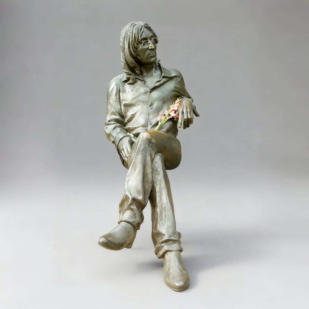 Sitting Man Sculpture