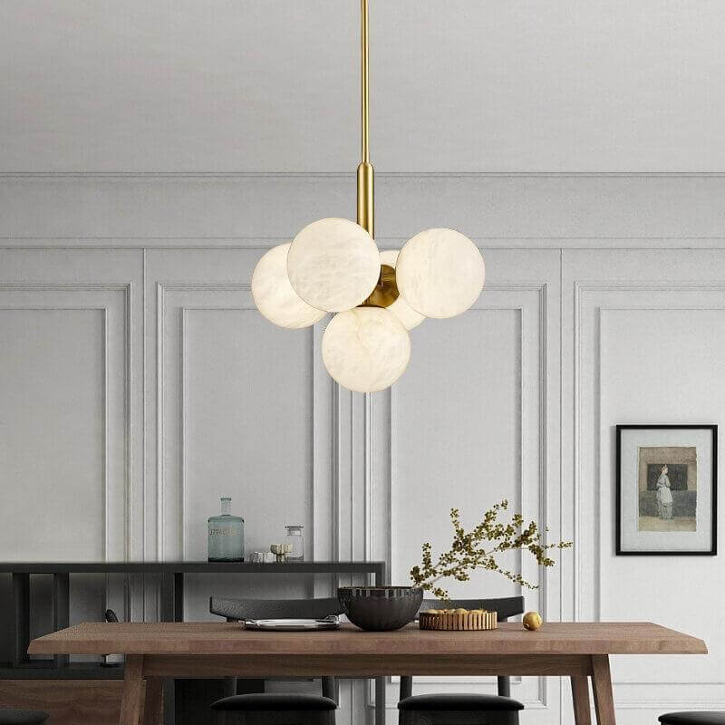 Alabaster Global Pendant Light