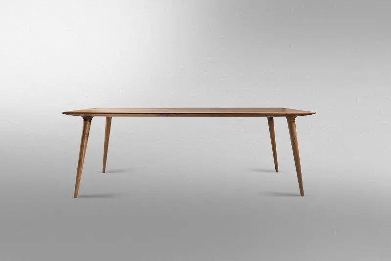 Edge Glued Hardwood Dining Table - Solid Kitchen Table