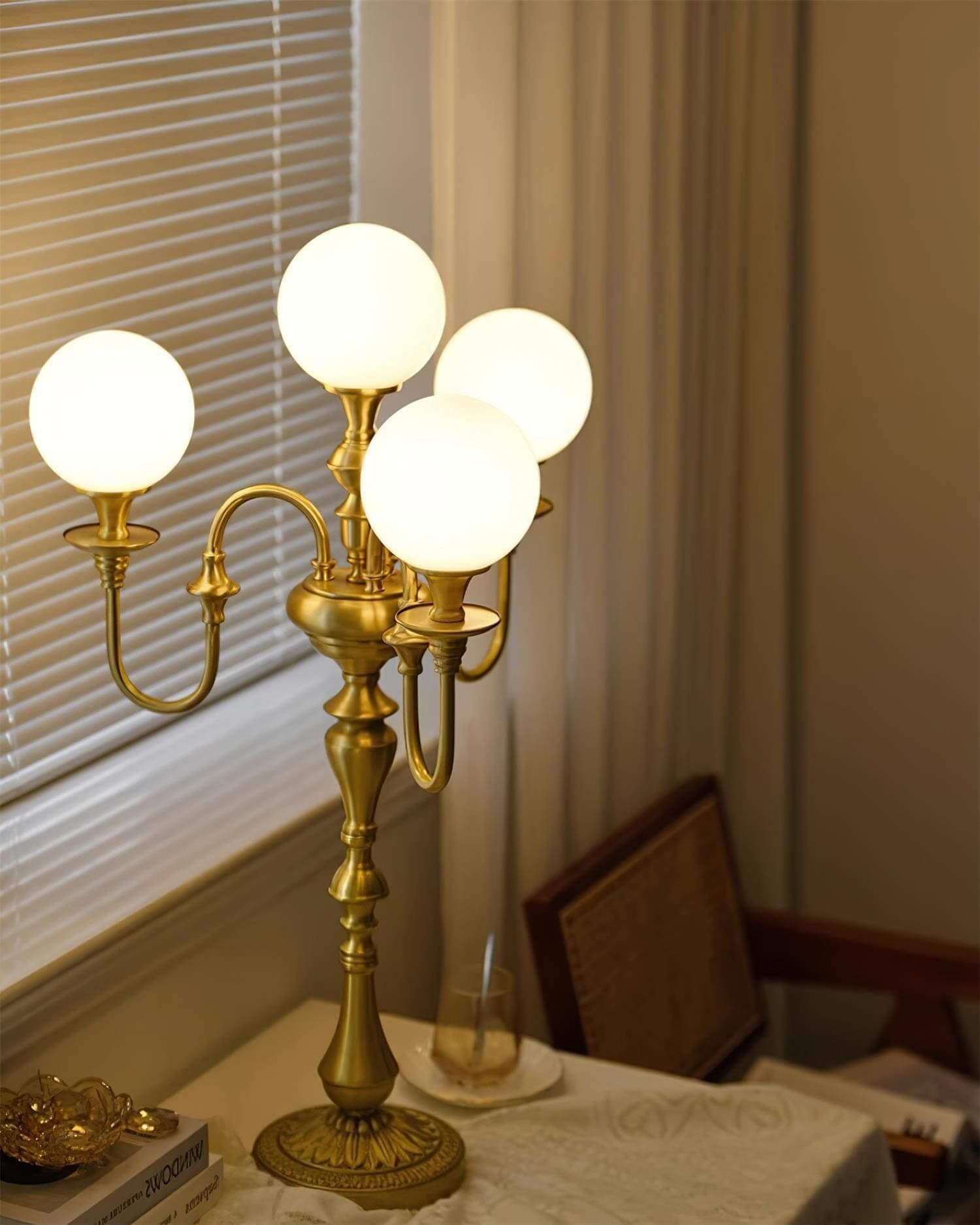 Solora Brass Table Light
