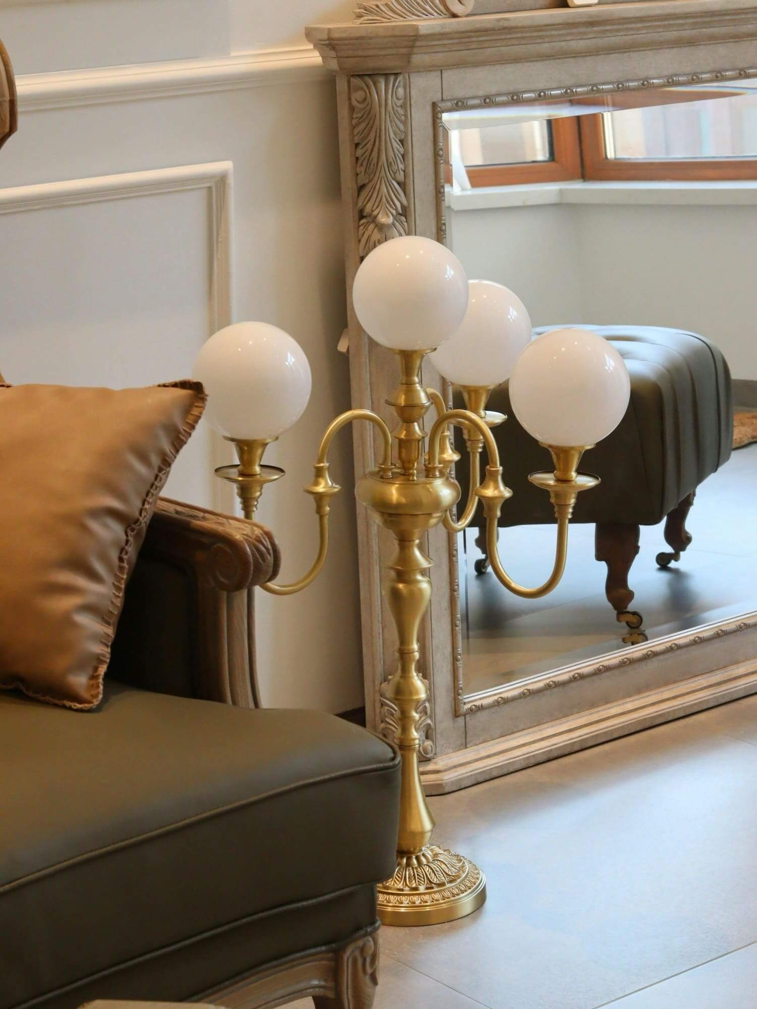 Solora Brass Table Light