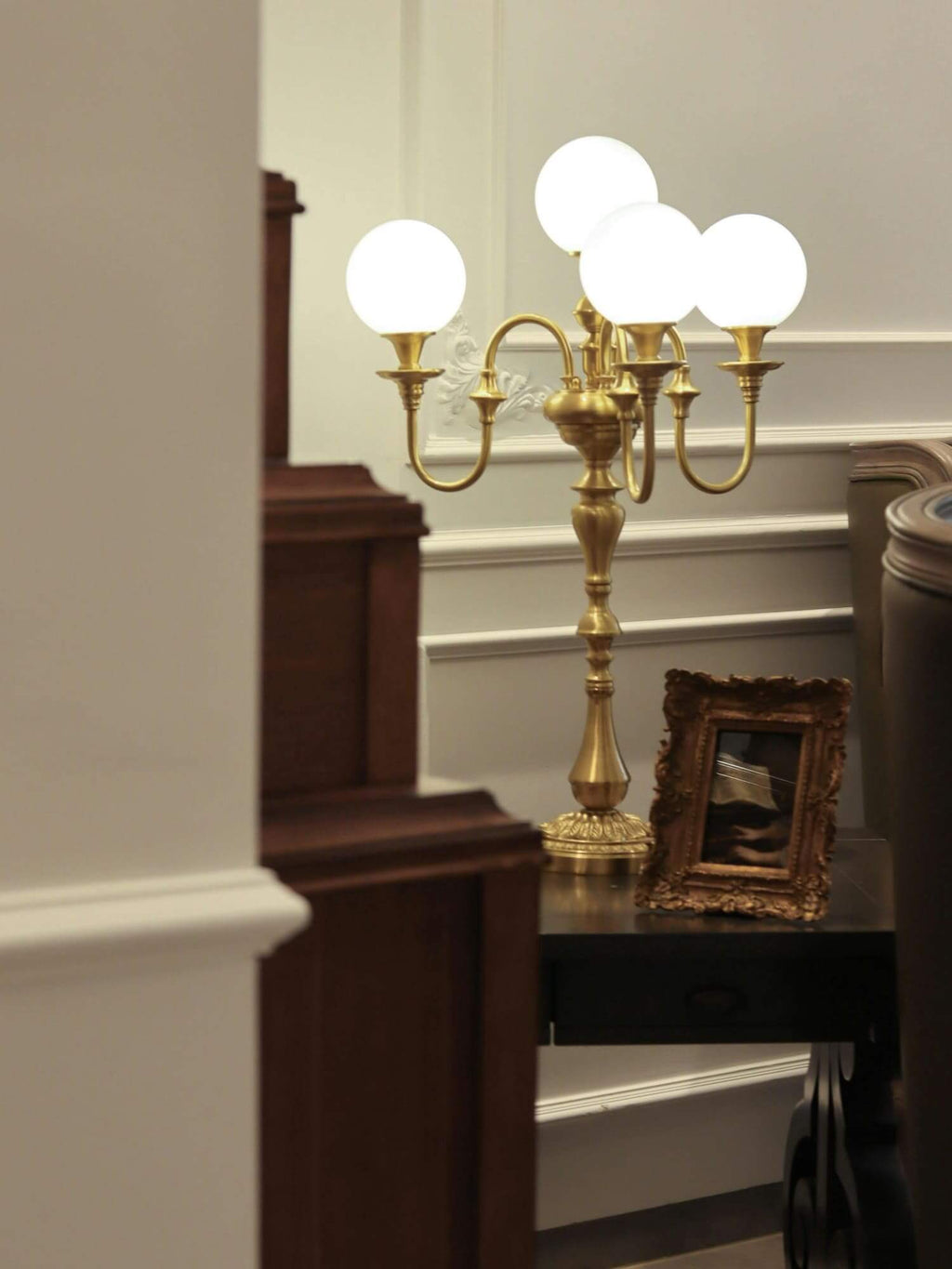 Solora Brass Table Light