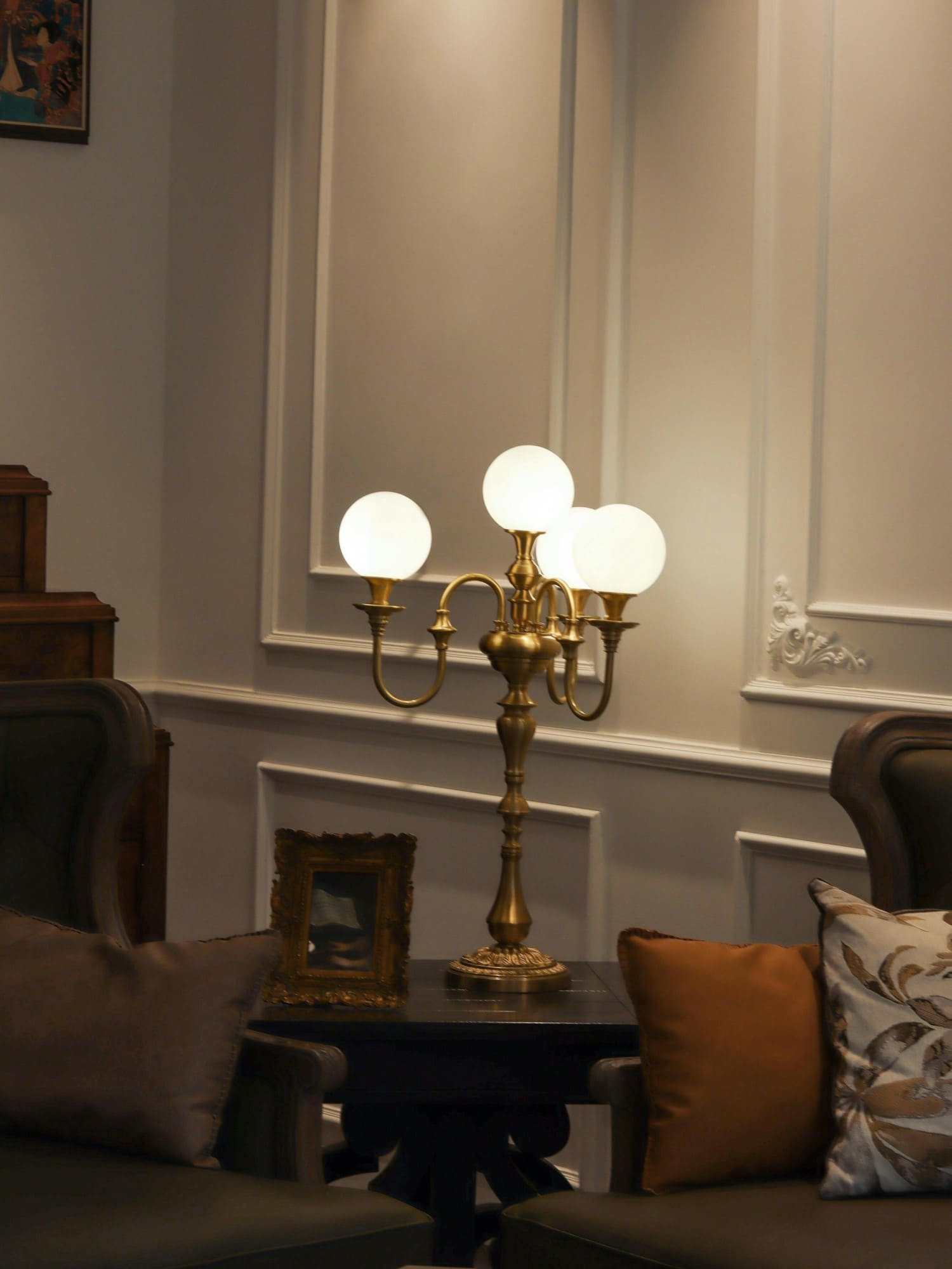 Solora Brass Table Light