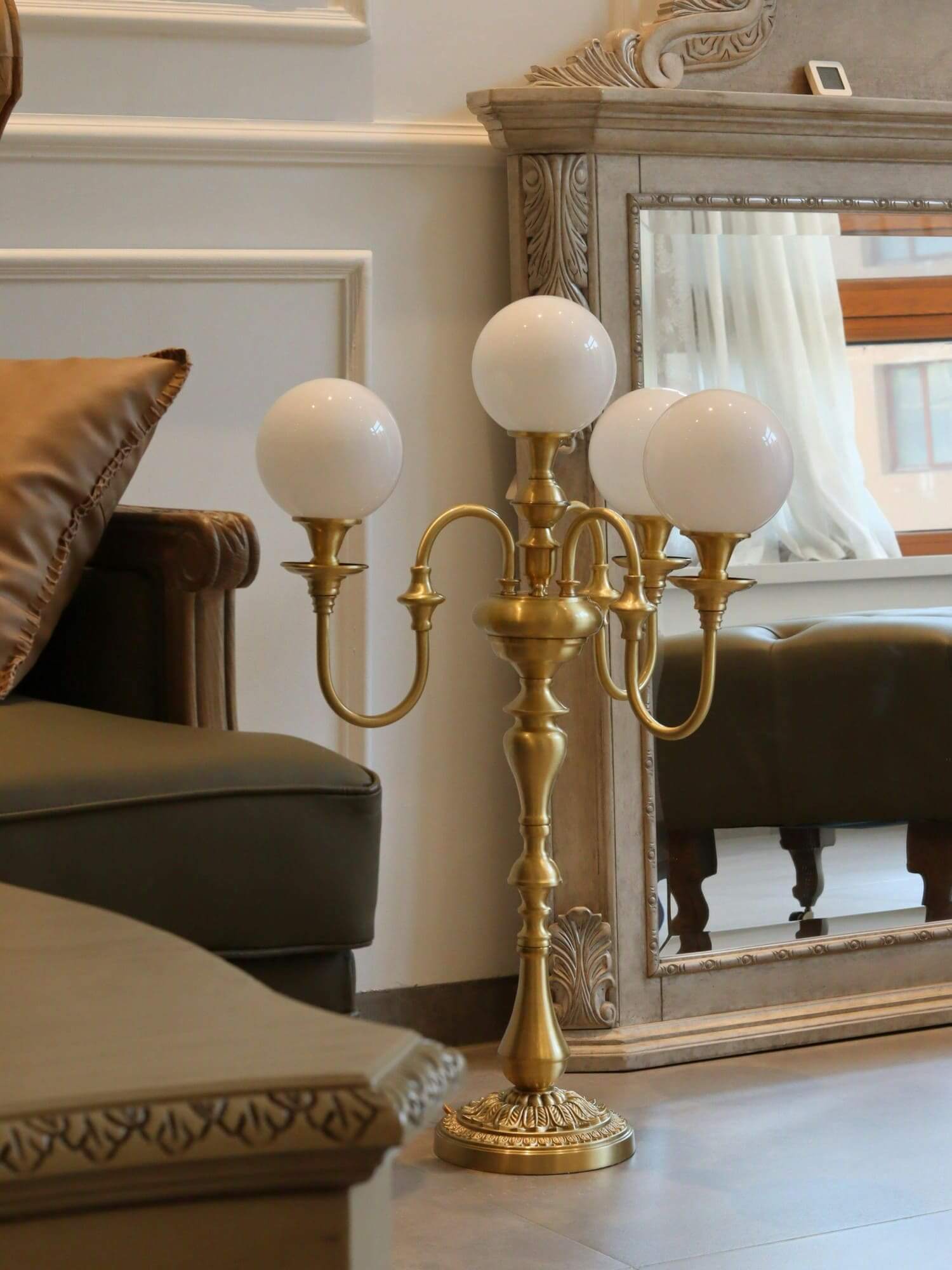Solora Brass Table Light