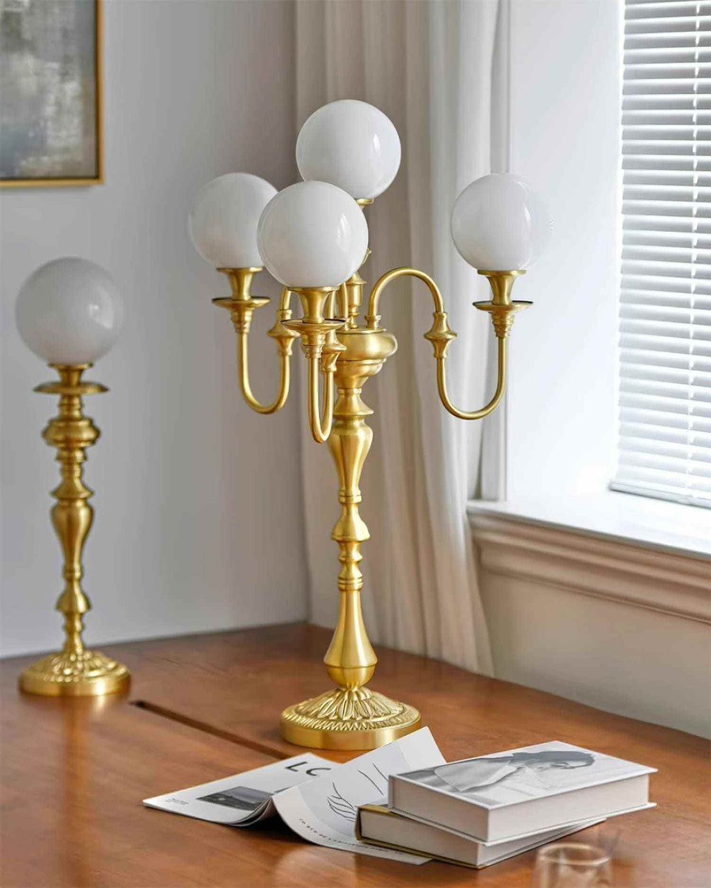 Solora Brass Table Light