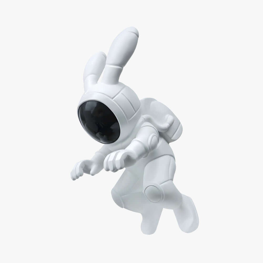 Space Rabbit Sculpture