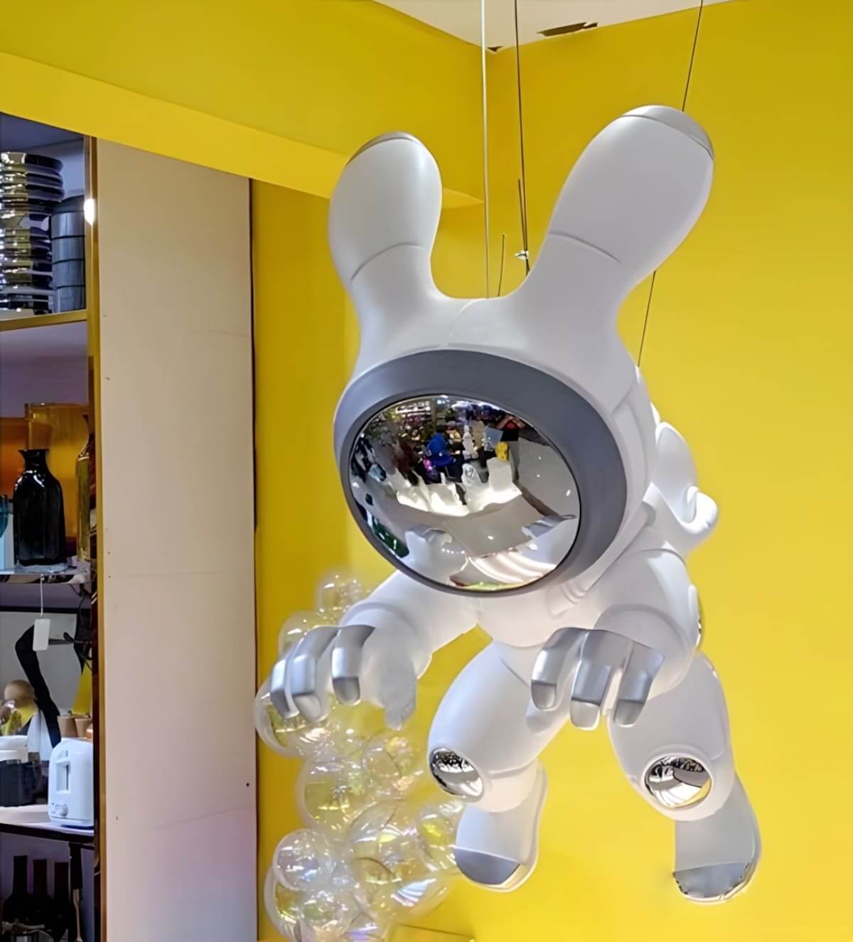 Space Rabbit Sculpture