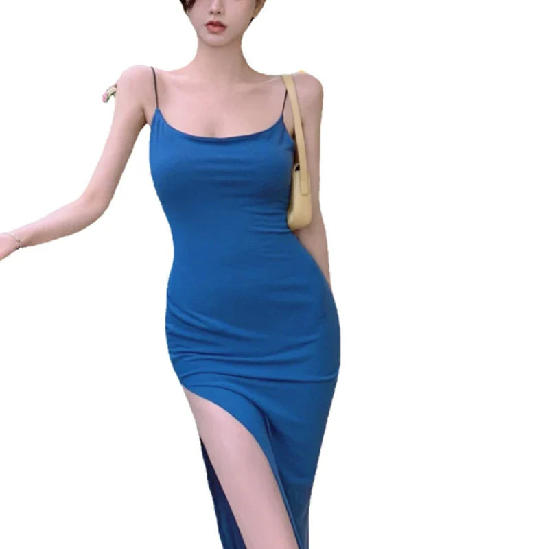 High Split Senior Medium Long Package Hip Slim Skirt