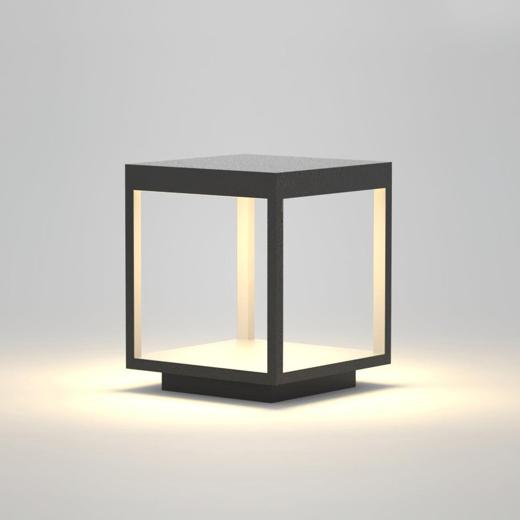 Square Fence Post Garden Light