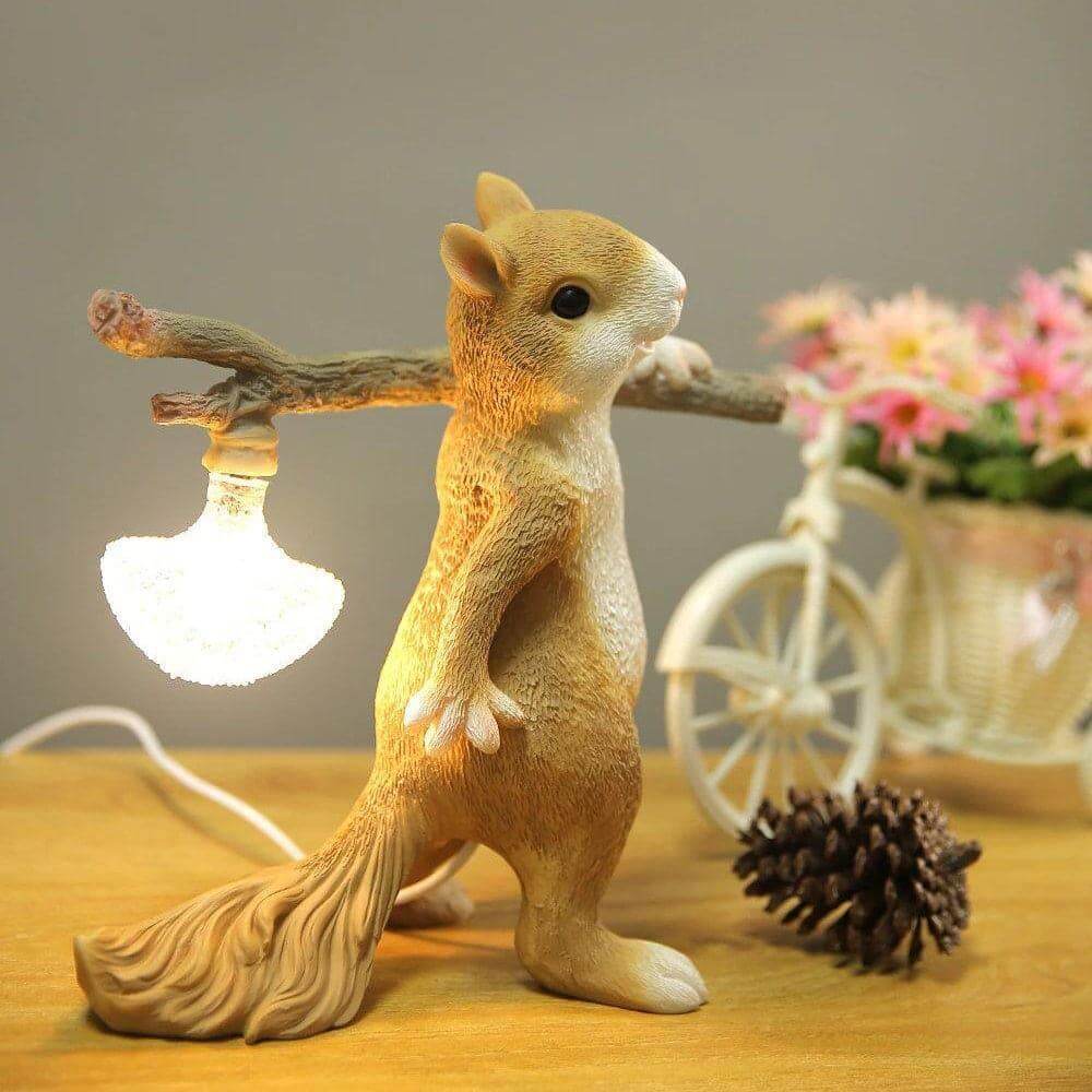Squirrel Table Lamp