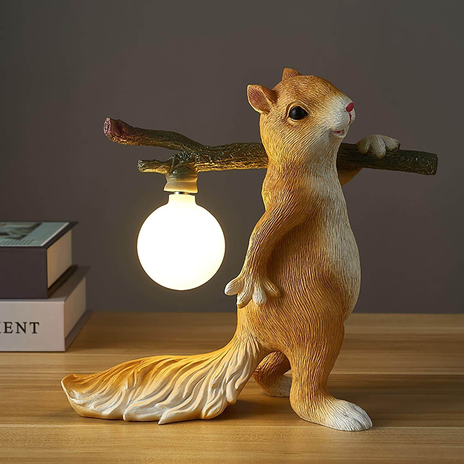 Squirrel Table Lamp