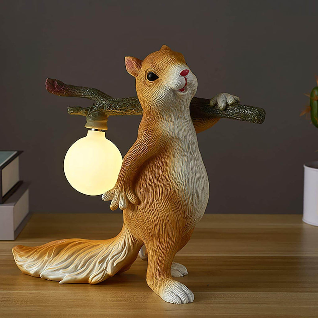 Squirrel Table Lamp