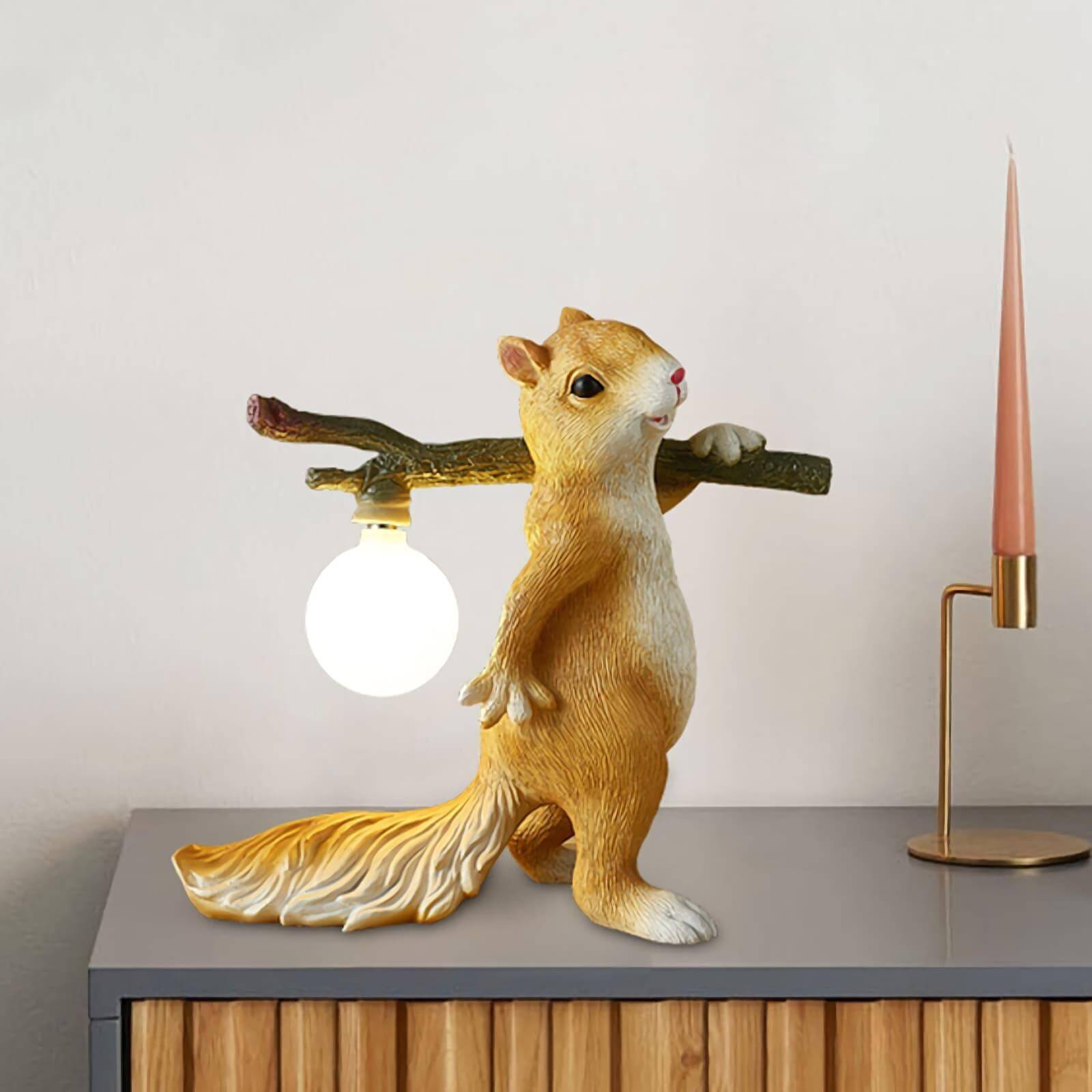 Squirrel Table Lamp