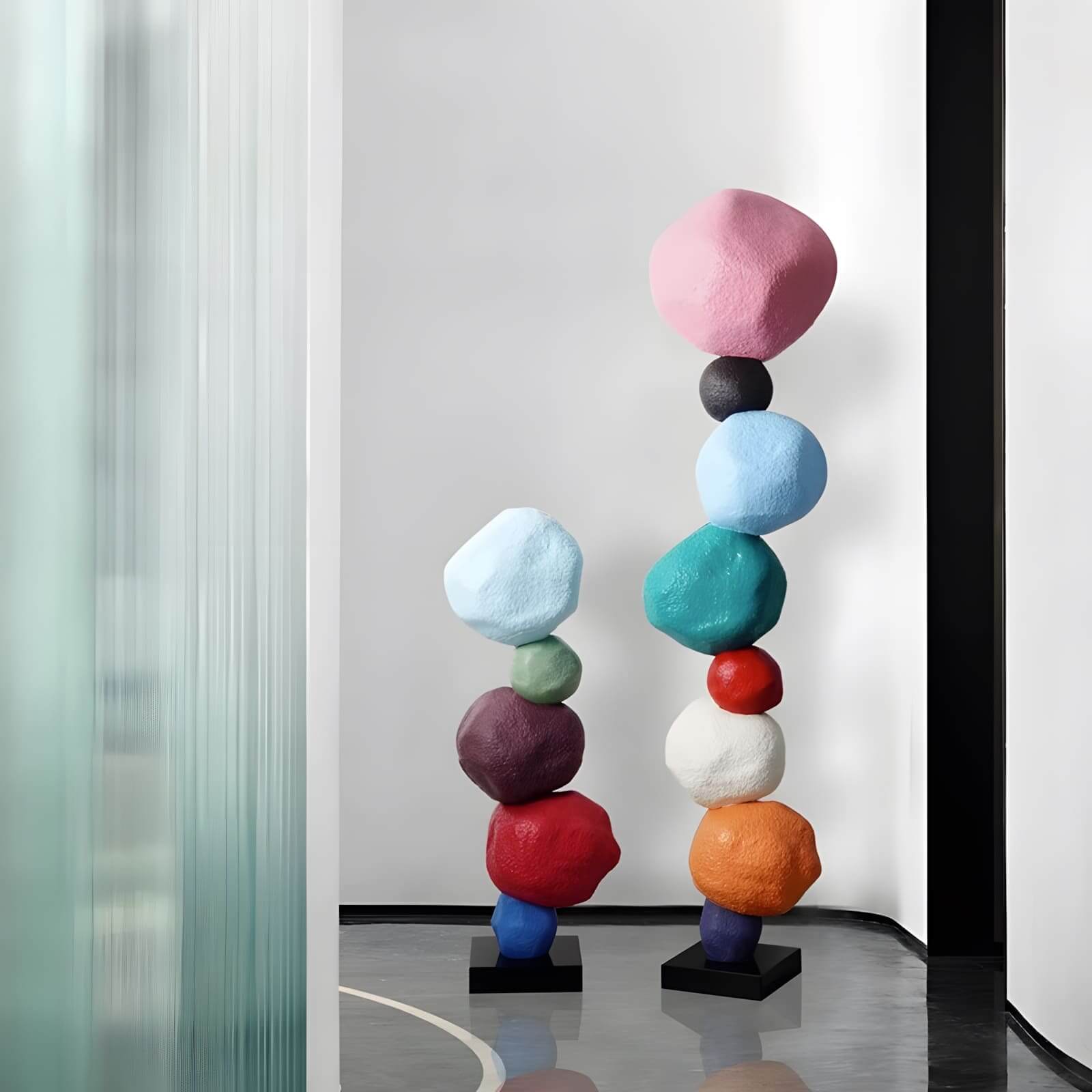 Stacked Stone Sculpture
