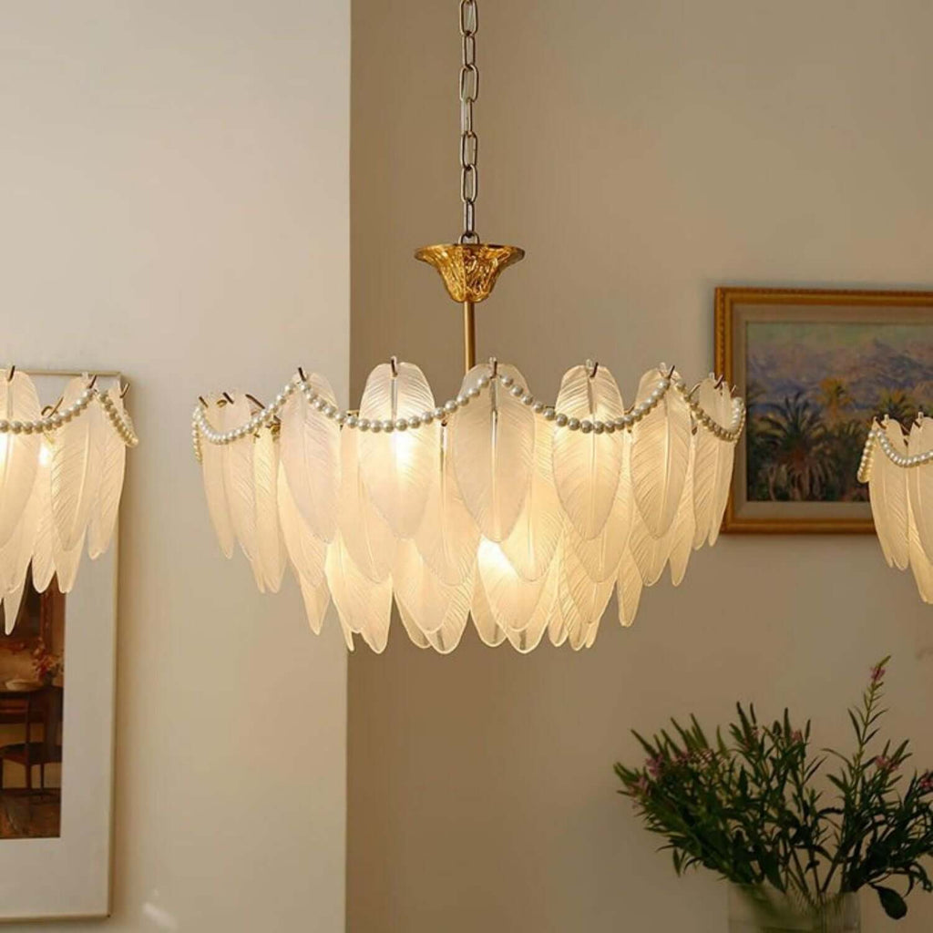 Staklo Chandelier