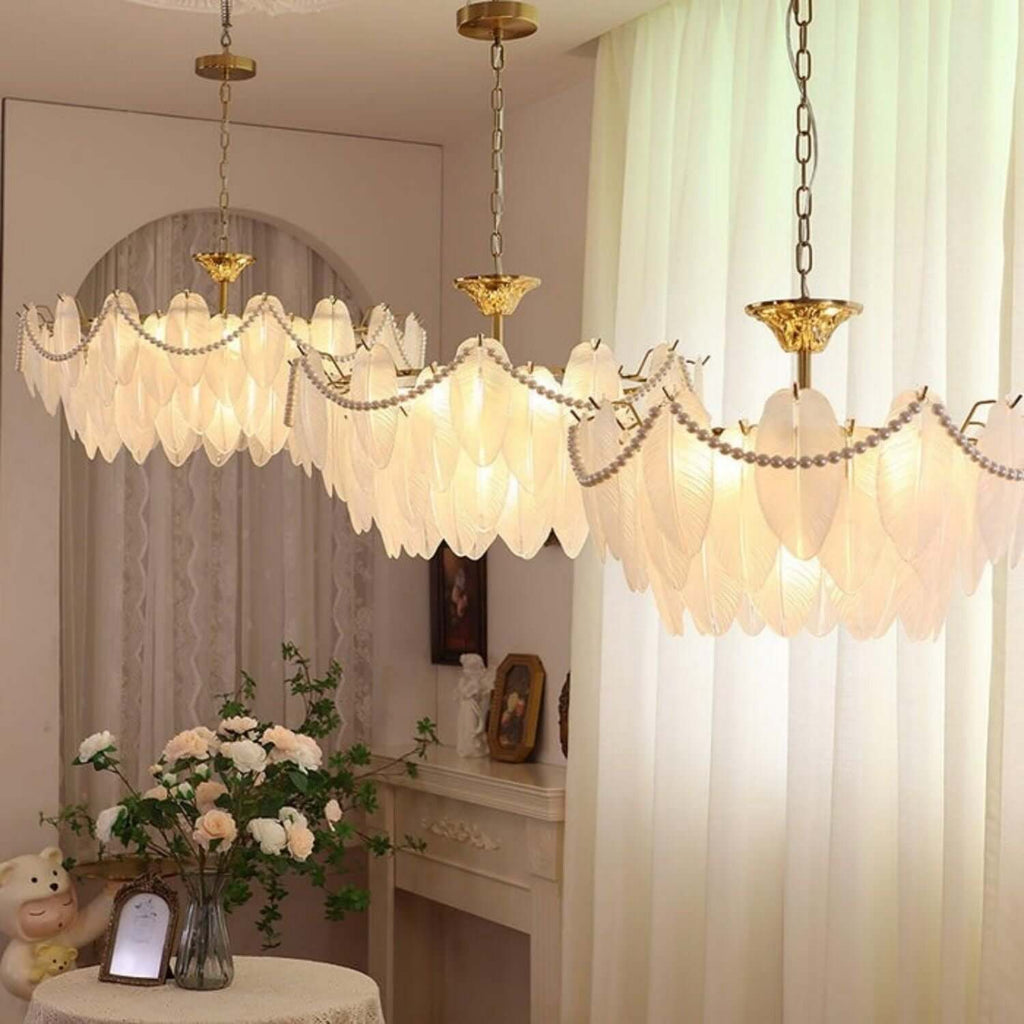 Staklo Chandelier