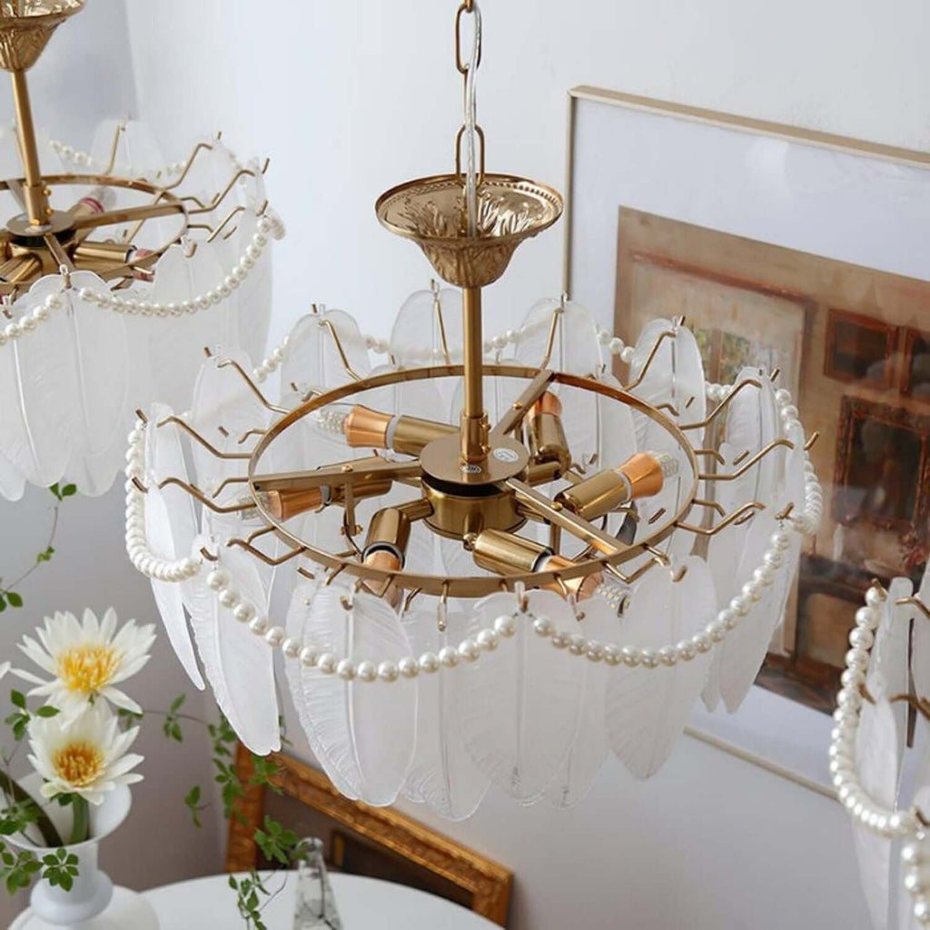Staklo Chandelier