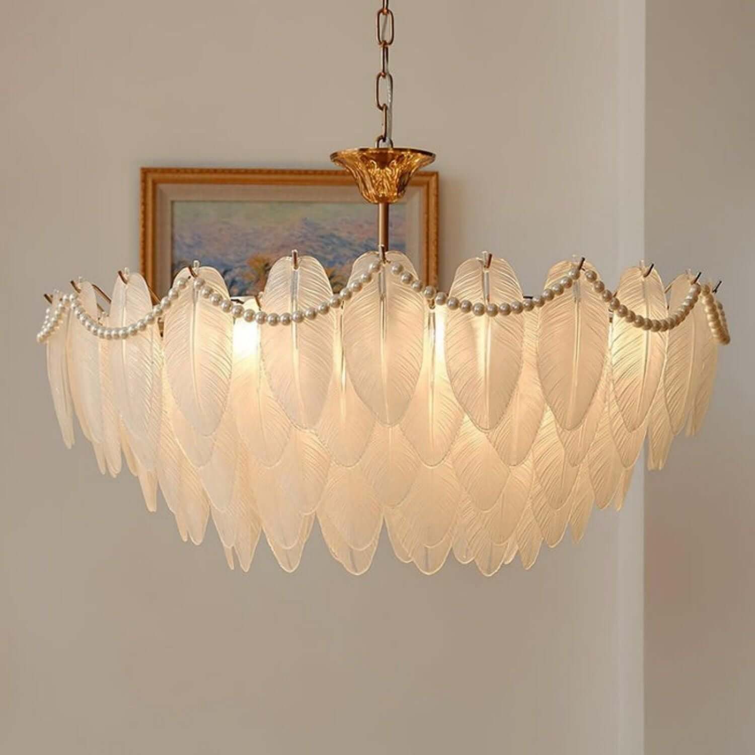 Staklo Chandelier