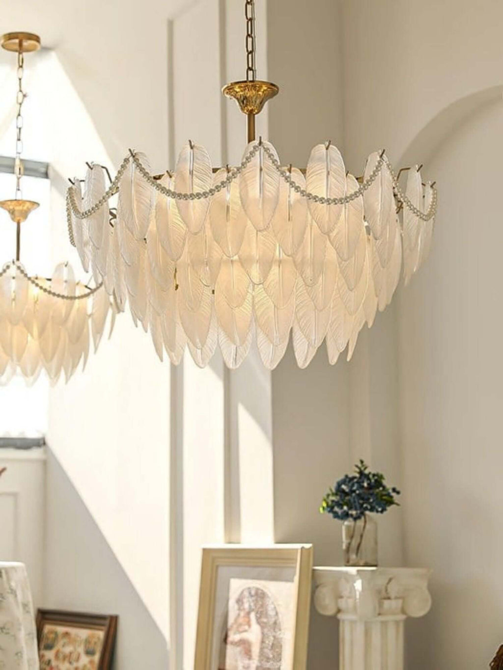 Staklo Chandelier