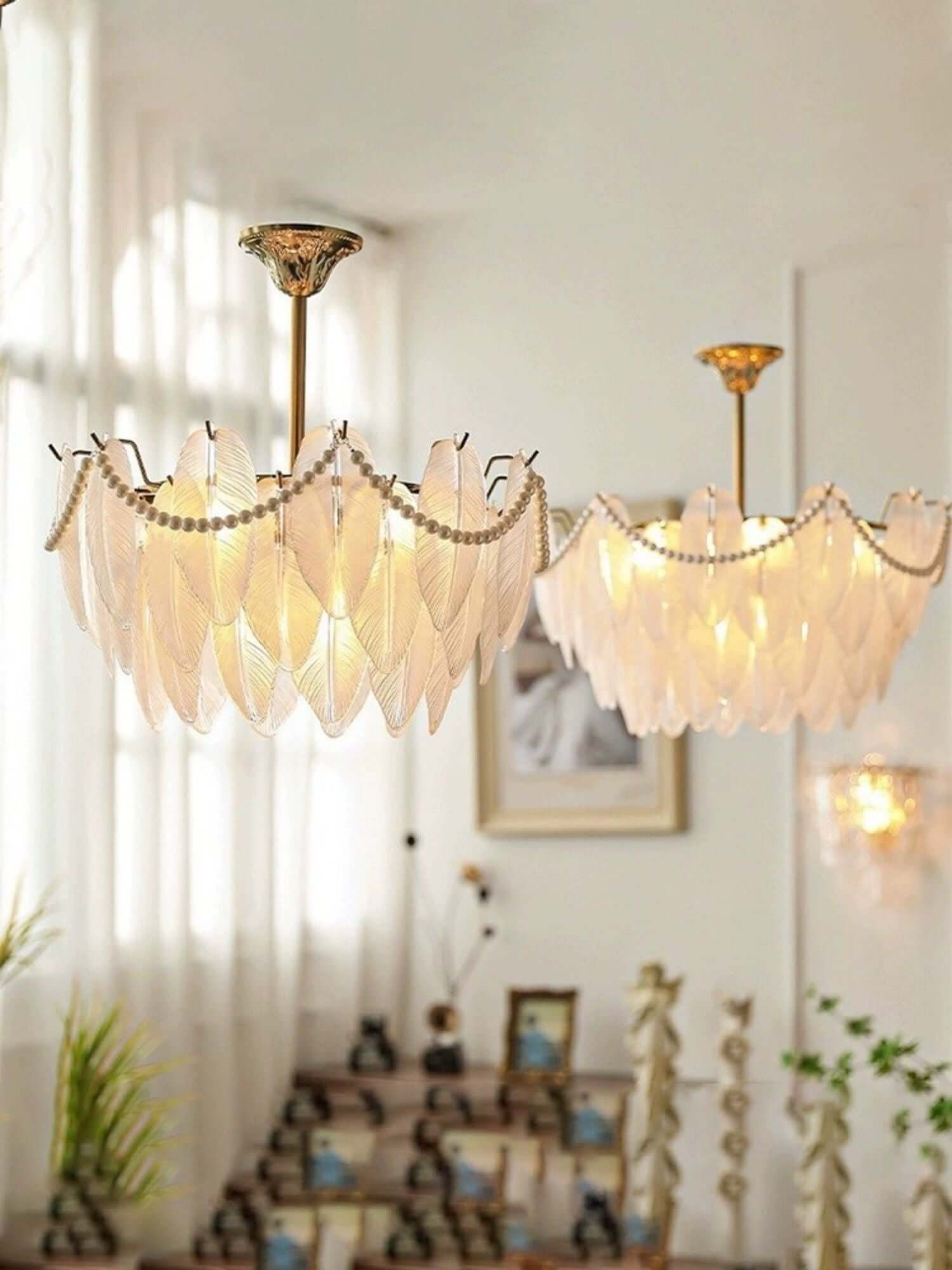 Staklo Chandelier