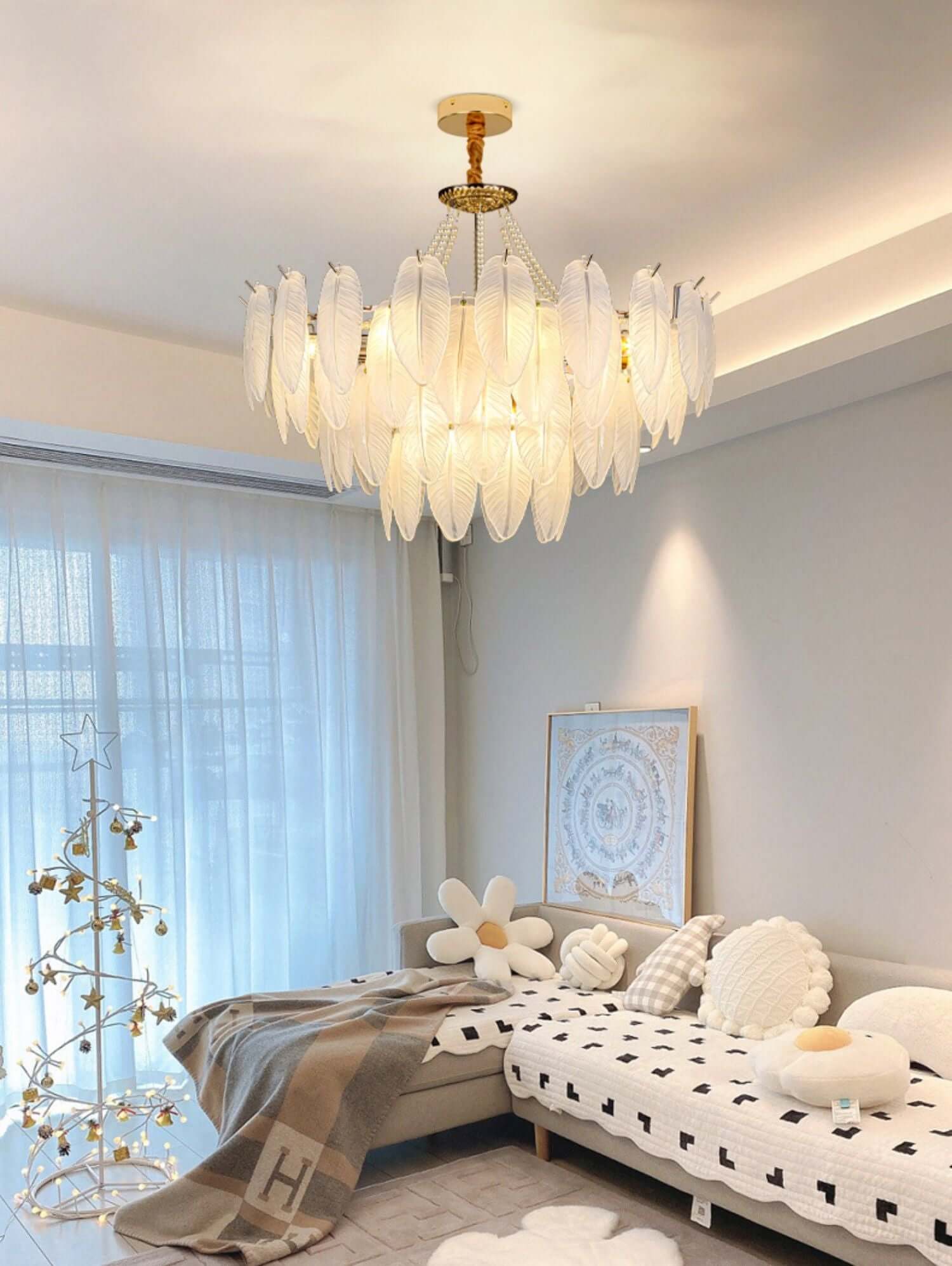 Staklo Chandelier
