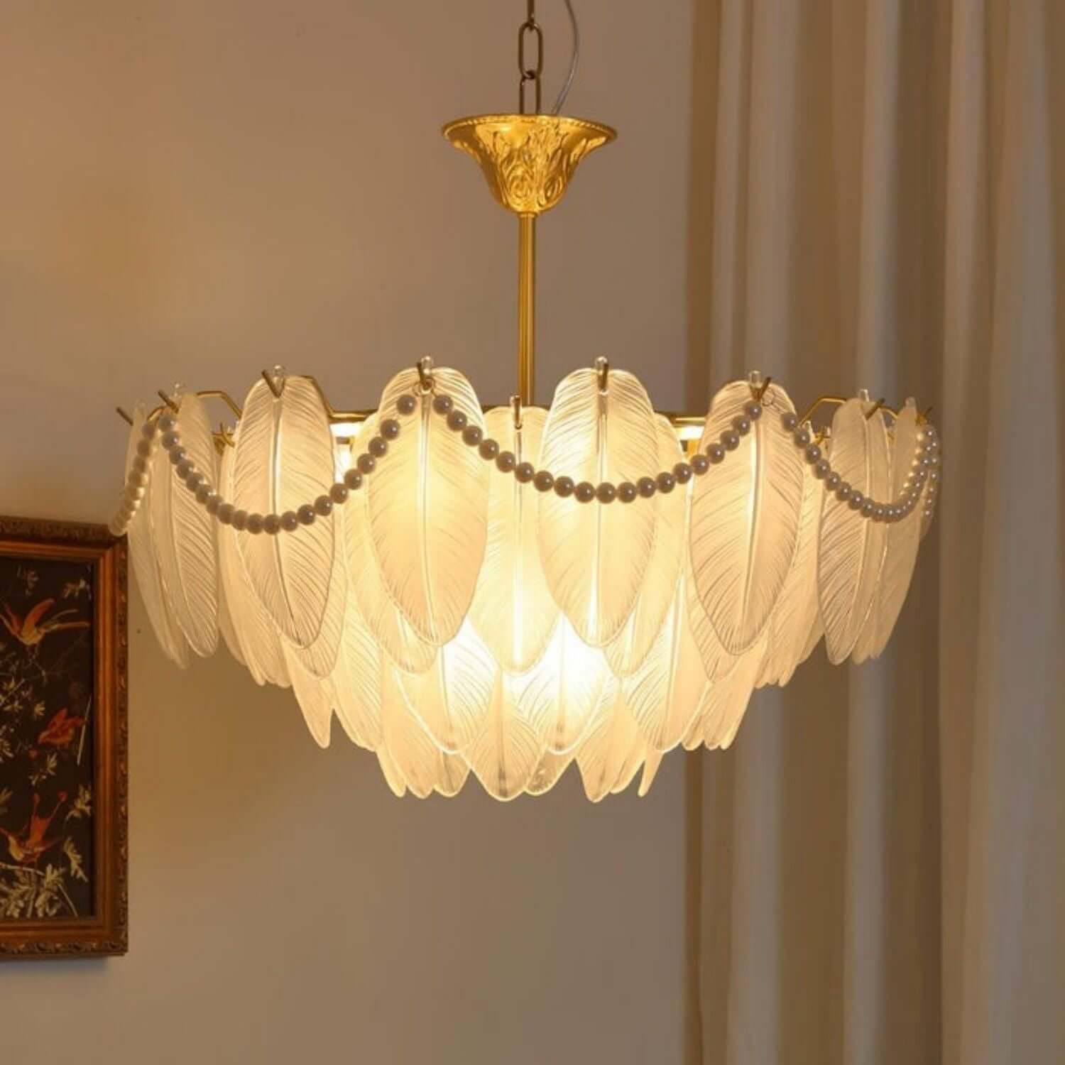 Staklo Chandelier