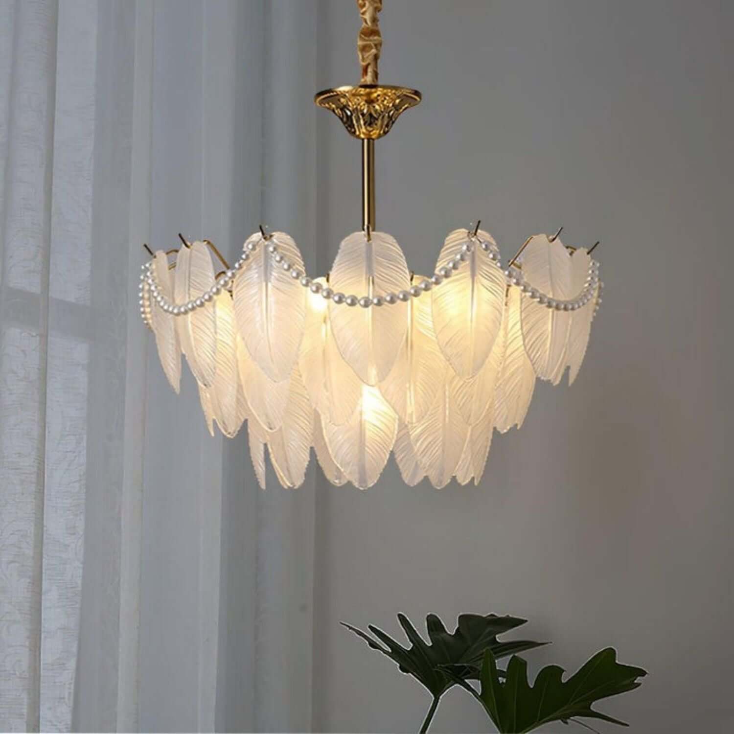 Staklo Chandelier