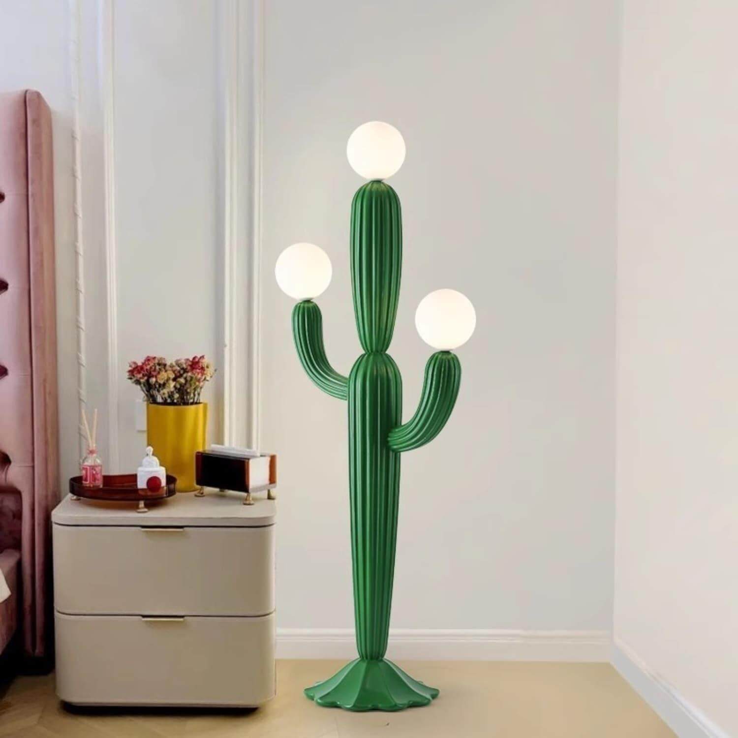 Standing Cactus Floor Lamp