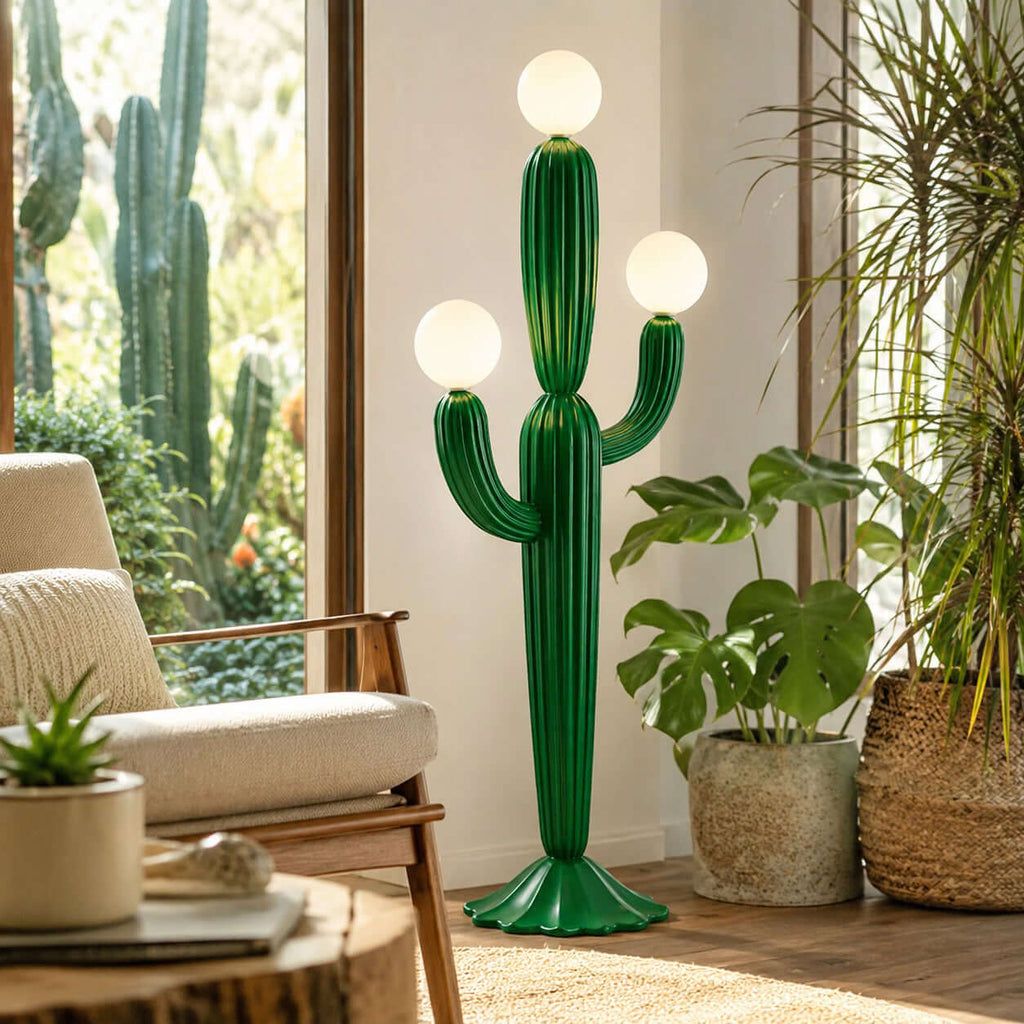 Standing Cactus Floor Lamp