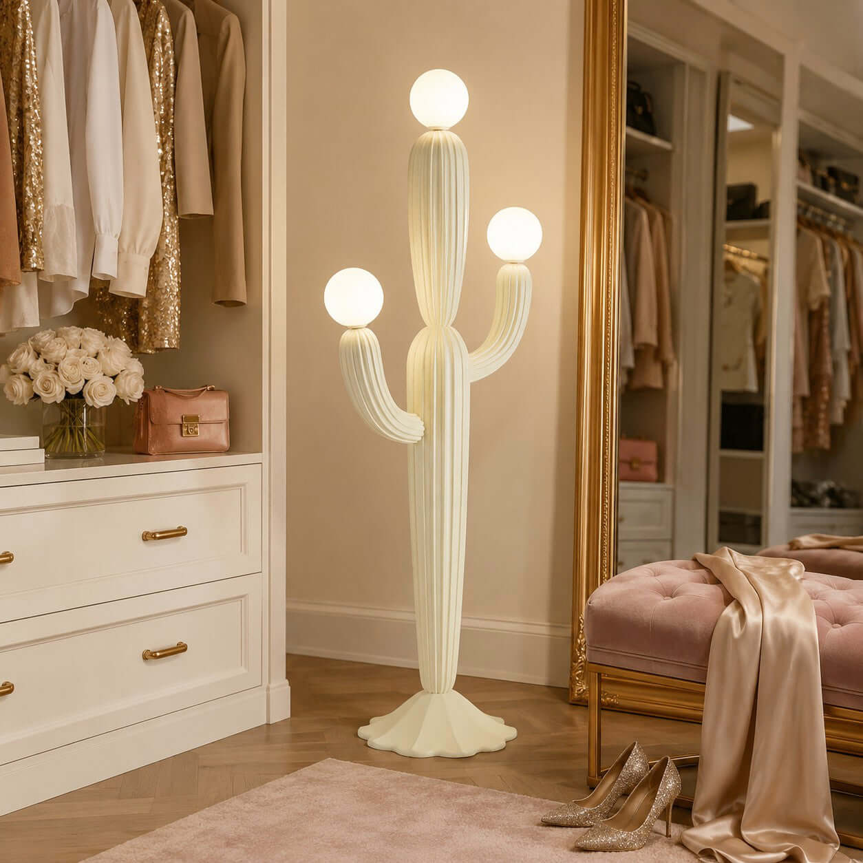 Standing Cactus Floor Lamp