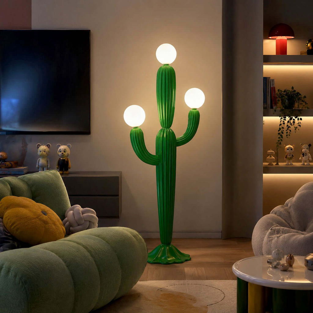 Standing Cactus Floor Lamp