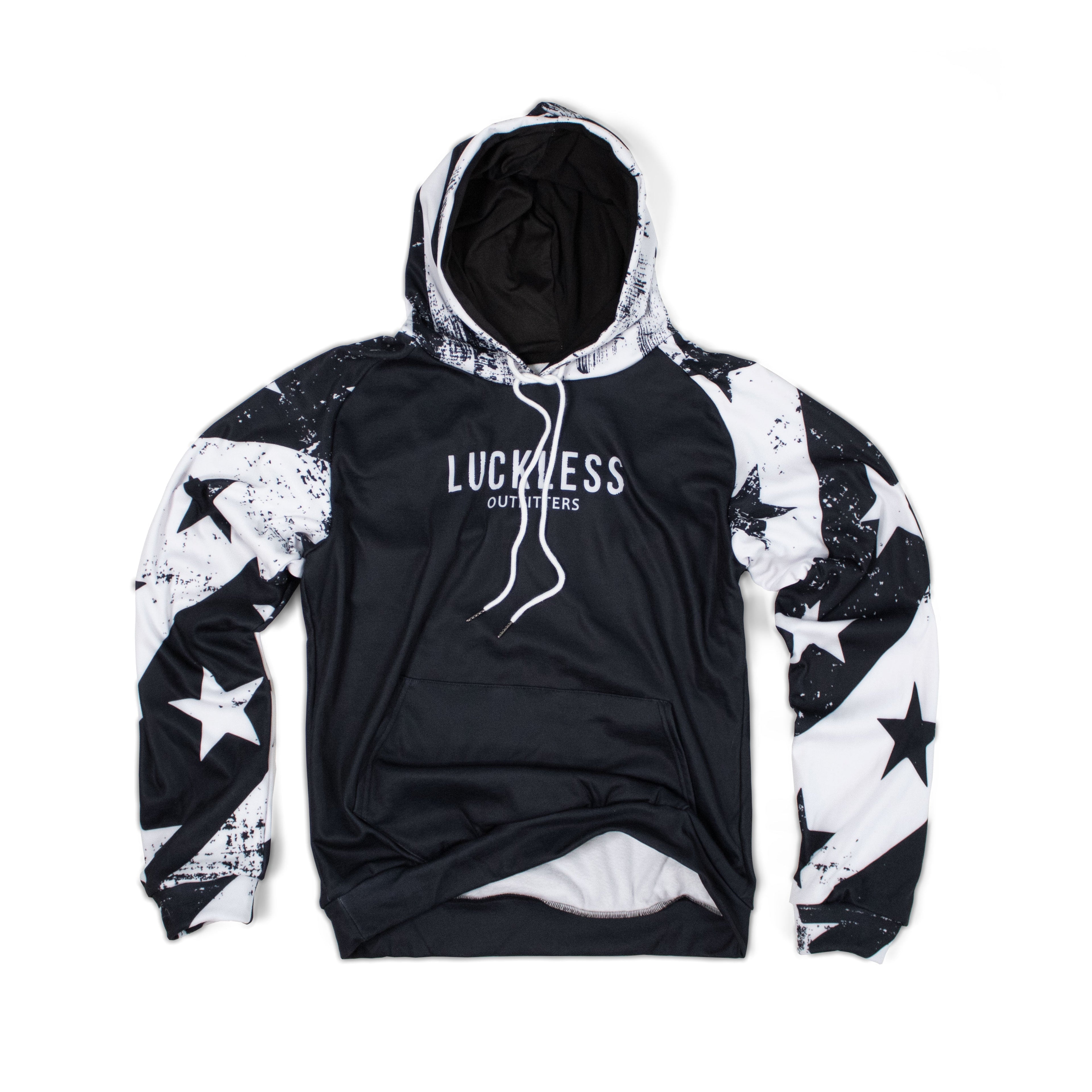 Stars & Bars Heavy Fleece Raglan Hoodie